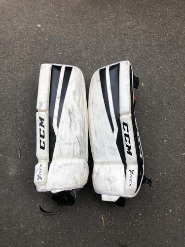 CCM Y Flex 24” Goalie Leg Pads Youth