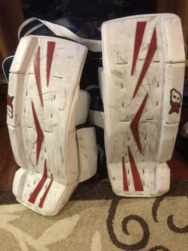 Brian's NetZero Goalie Leg Pads Junior 27+1" GREAT CONDITION!