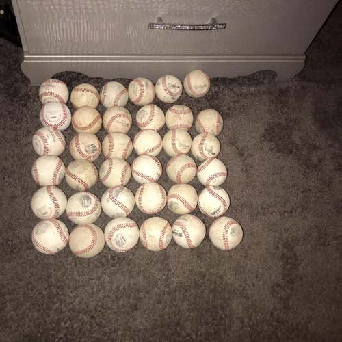 36 Wilson Baseballs