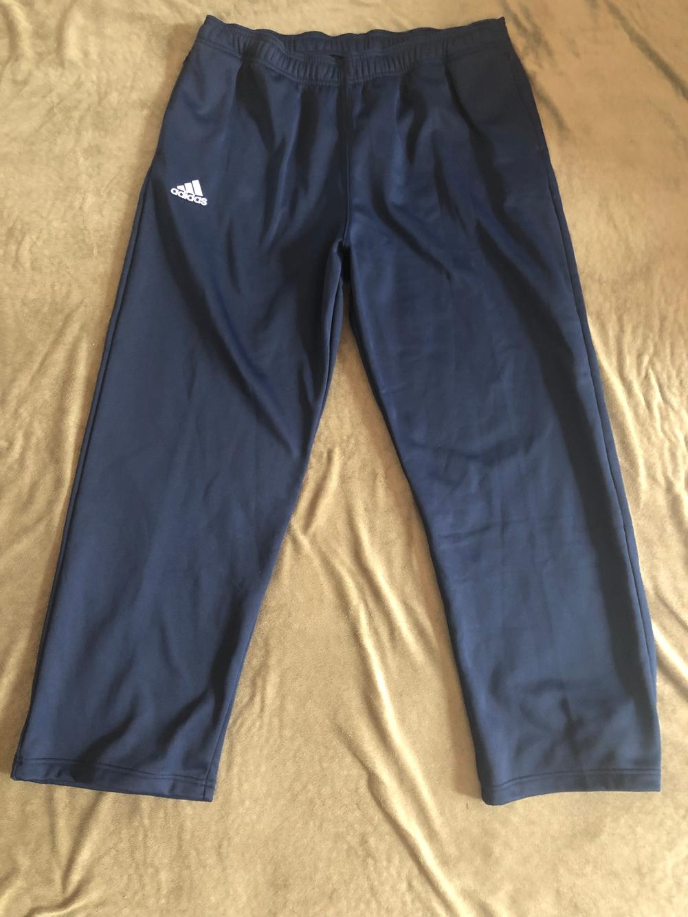 New Adidas NHL Colorado Avalanche Team Issued Fleece Track Pants ...
