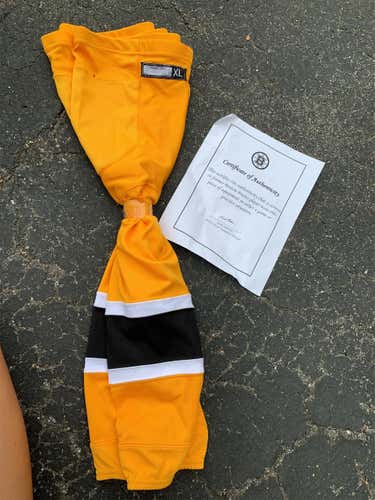 Bruins Pro stock Socks