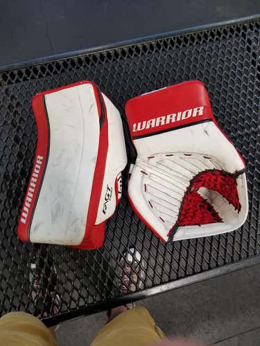 Warrior Ritual GT Goalie Glove & Blocker Regular Senior Pro Stock