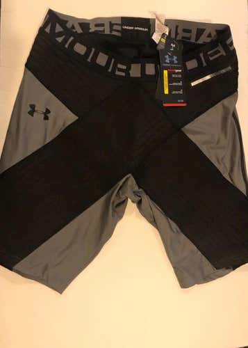 Under Armour UA Coreshort Pro  Men’s Compression Shorts  2 pair Size:  1XL and 1 2XL NEW