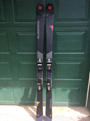 2018 Blizzard  Brahma All mountain skis with bindings