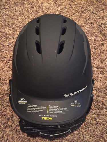 New Boombah DEFCON - Matte Out Edition Batting Helmet
