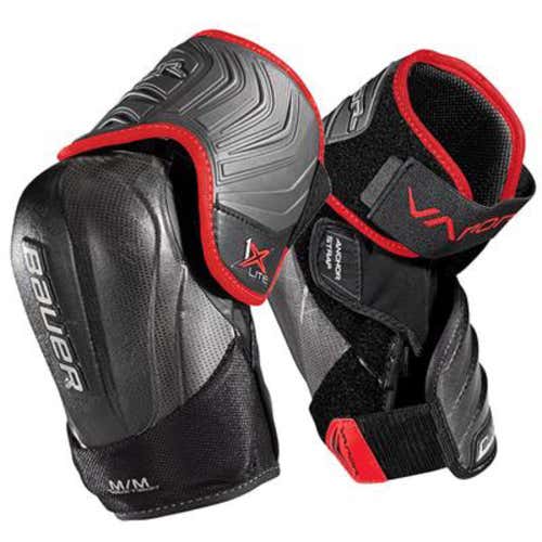 New Bauer Vapor 1x Lite Elbow Pads Senior M