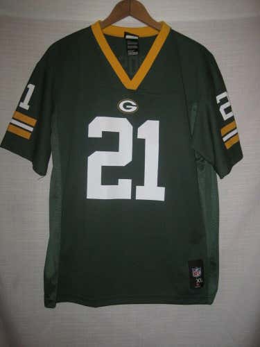 Green Bay Packers Charles Woodson Football Jersey kids boys XL 18/20