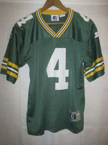 Vintage Green Bay Packers Brett Favre Starter football jersey kids boys M 10/12
