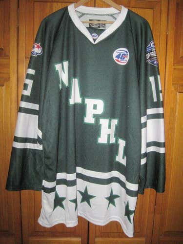 Authentic NAPHL 2016 Top Prospects Ty Pochipinski hockey jersey men's 54 #15 jr