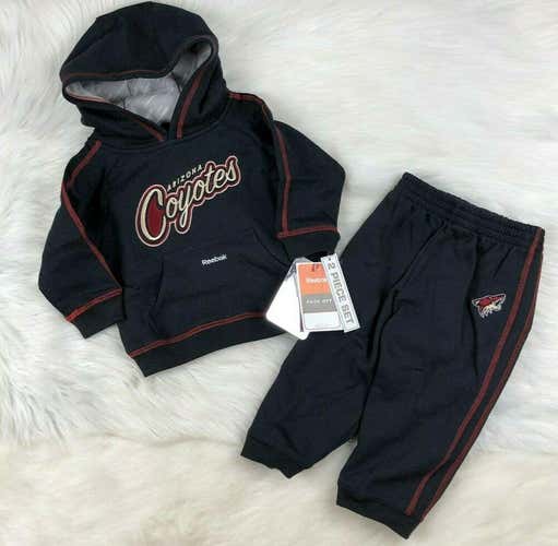 Arizona Coyotes Infant Little Man 2 Piece Sweatsuit Hoodie & Sweatpants 18M NHL