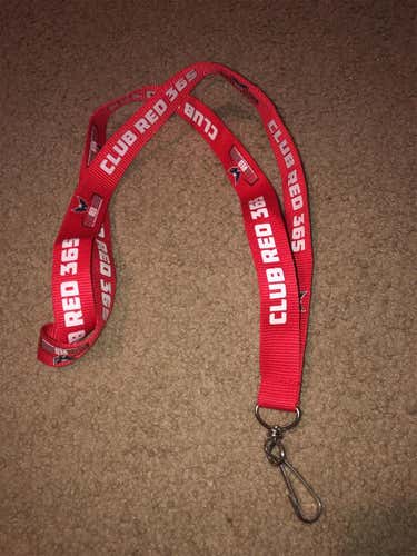 Washington Capitals Season Ticket Holder Lanyard Club Red 365