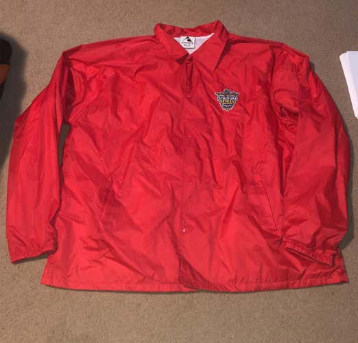 Washington Capitals 2018 Stadium Series New Security Jacket Size 3XL