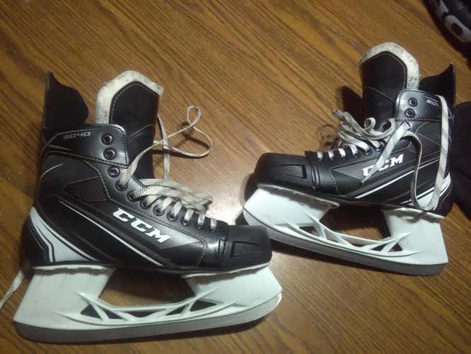 CCM Tacks 9040 Hockey Skates Senior Size 10 W/ Soakers