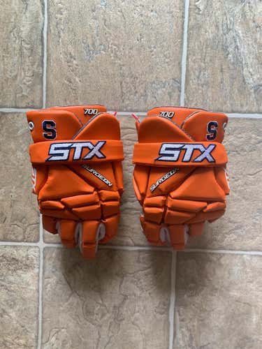 Syracuse Team Issued Surgeon 700 Lacrosse Gloves