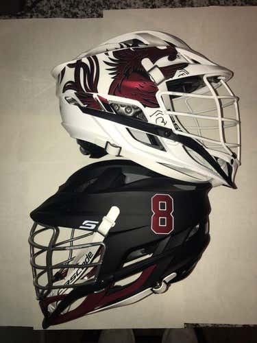Gamecock Lacrosse Helmet Decals (4 Pack)