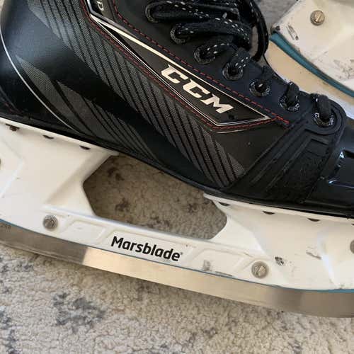 Marsblade Ice Holder - JetSpeed 280 Hockey Skates Senior Size 10 With EXTRA STEEL