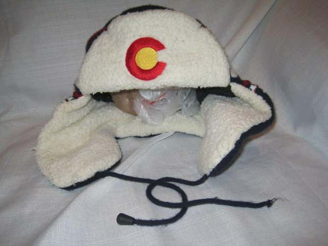 Robin Ruth Colorado The Centennial State Insulated Ski Hat Snowboard