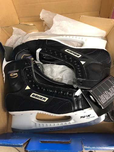 New Bauer Supreme 1000 Hockey Skates Senior Size 13