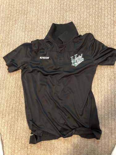 CCM Iowa Wild Aaa Collared Shirt