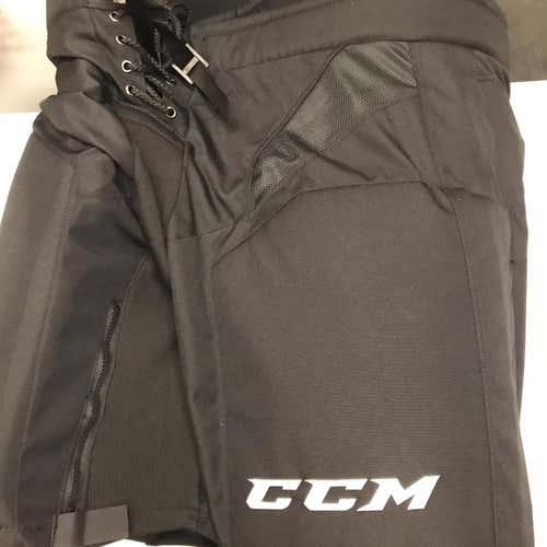 CCM Hockey Pants Pro Stock Black Senior LARGE- BRAND NEW