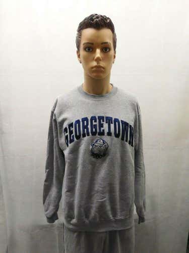 Georgetown University Champion Crewneck Sweater M NCAA