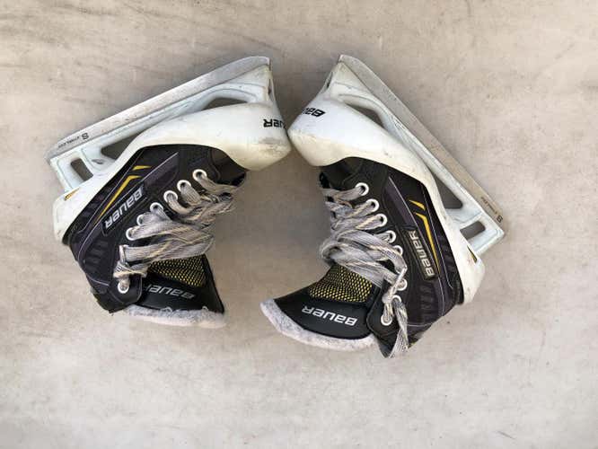Bauer Supreme One.7 Hockey Goalie Skates Junior Size 2