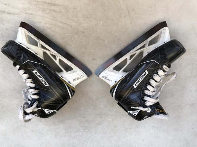 Bauer Supreme S190 Hockey Goalie Skates Junior Size 2.5