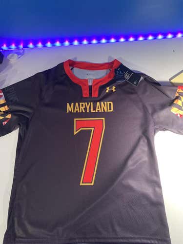 Maryland Terrapins Black Lacrosse Jersey