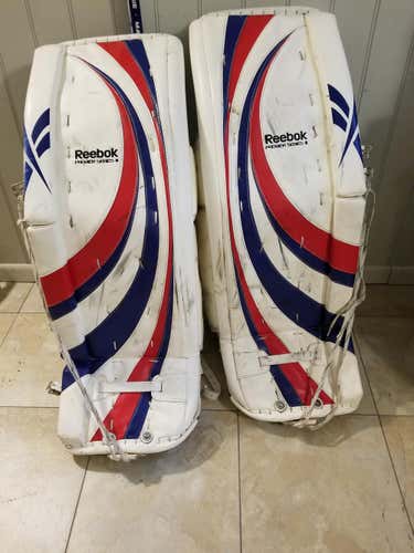 Reebok Goalie Leg Pads Senior Pro Stock