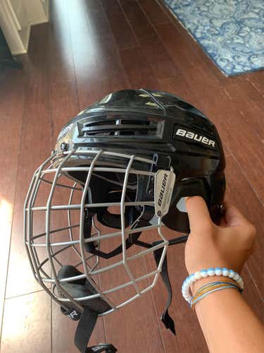BAUER IMS 5.0 HOCKEY HELMET COMBO