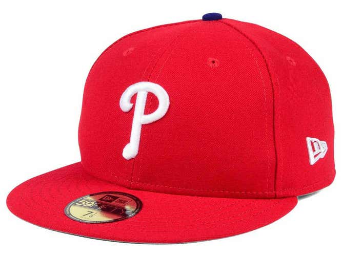 Philadelphia Phillies New Era 59FIFTY Fitted Cap Hat Game Authentic New