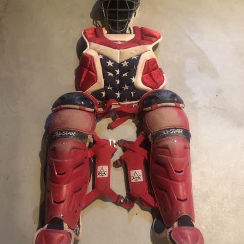 System 7 Catcher's Combo Youth