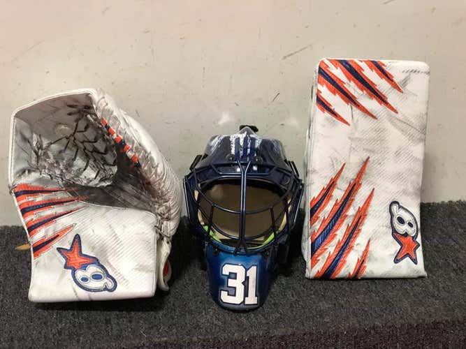 Brian's Optik Goalie Glove & Blocker Regular Senior Pro Stock