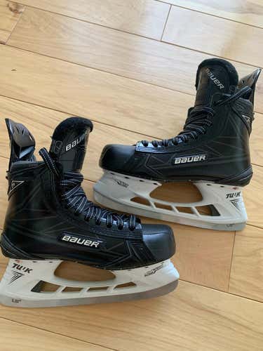 Limited Edition Bauer Supreme 1S - Custom  All Black Senior Size 7