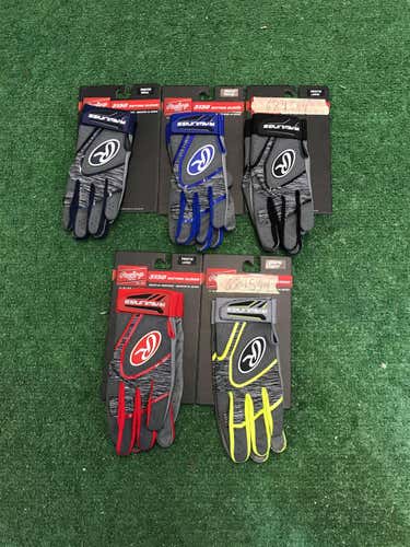 BUNDLE New Rawlings Batting Gloves Youth BUNDLE