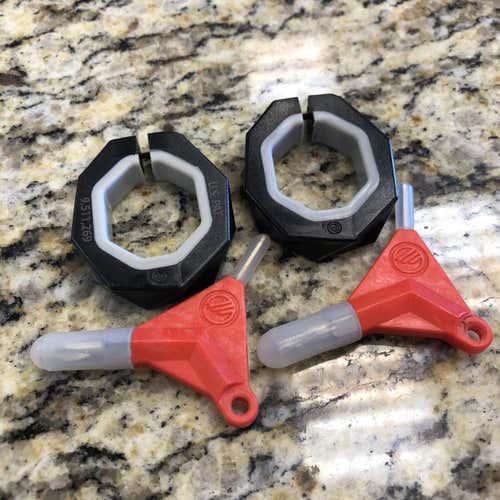 New 2 Pack Of Black Maverik Adjustable Butt End (ABE)