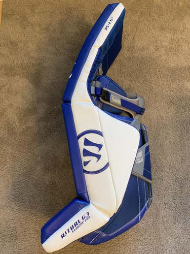 Warrior Ritual G3 Goalie Leg Pads Senior Pro Stock