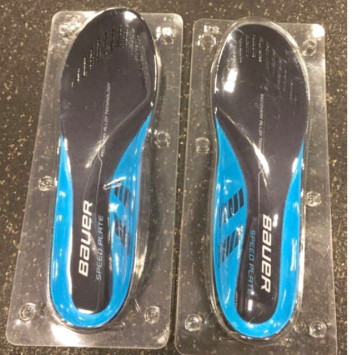 Bauer Speed Plate Pro Stock Ice Hockey Skate Foot Beds Senior size 7.5