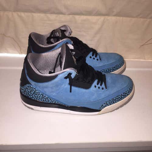 Air Jordan 3 Powder Blue Size 10.5