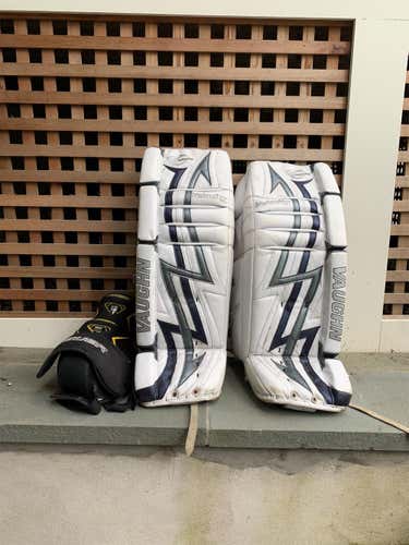 Velocity V3 Goalie Leg Pads 35+1 with Bauer knee pads