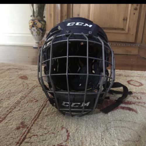 Tacks 710 Helmet In Great Condition + FM680 Cage