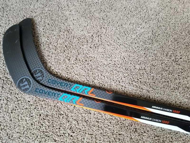 2 Brand New Warrior Covert QRL Senior Hockey Sticks 85 Flex W03 Curve Lefty
