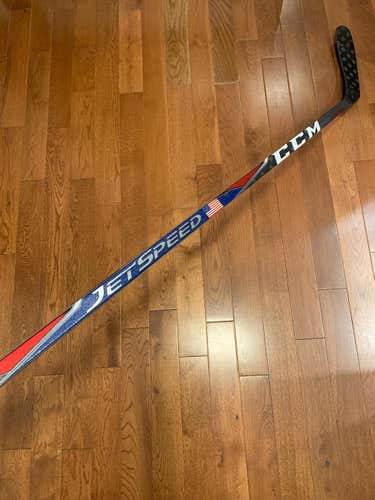 Team USA CCM JetSpeed Hockey Stick LH 70 flex P90 Senior Pro Stock