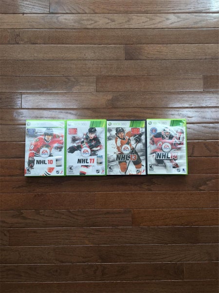 Xbox 360 NHL 10, 11, 13, And 14 Games