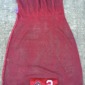 Warrior Laundry Bag AHL Rockford Ice Hogs Red Bags