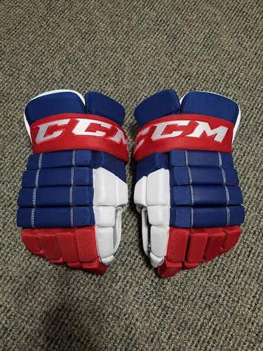 CCM HG4RXP Montreal Canadiens 14" Pro Stock Return Gloves