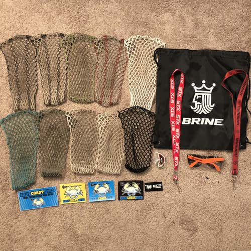 10 Used Pieces Of Hero 2.0 Or Hero Mesh Plus Stickers And More