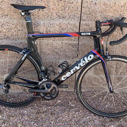 2012 Cervelo S5 58cm Carbon Di2 58CM