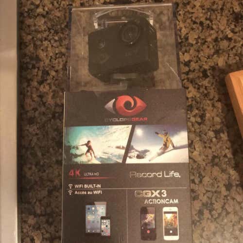 New Cyclops Gear 4K Camera