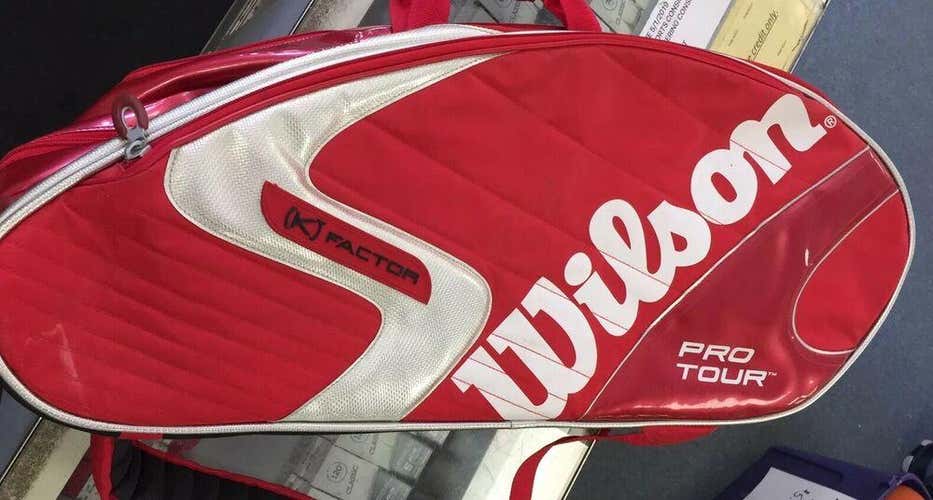 Wilson Pro Tour (K) Factor Tennis Bag Duel Rackets